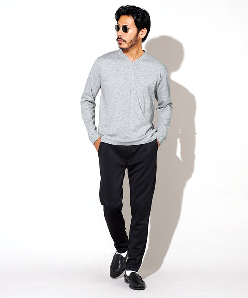 ミックスグレー MODEL : GO 180cm 66kg Lsize