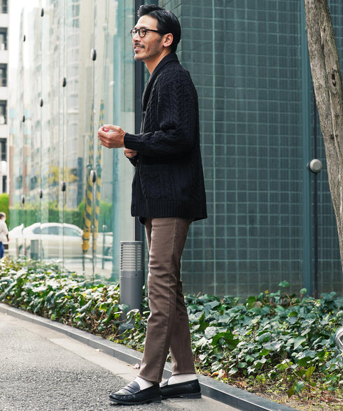 ブラウン MODEL : GO 180cm 66kg Lsize