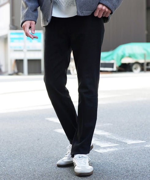 スリムフィットストレッチチノパン│メンズ 細め チノ ビジネス カジュアル ブラック ベージュ グレー きれい目 清潔感
