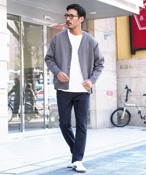 スリムフィットストレッチチノパン│メンズ 細め チノ ビジネス カジュアル ブラック ベージュ グレー きれい目 清潔感