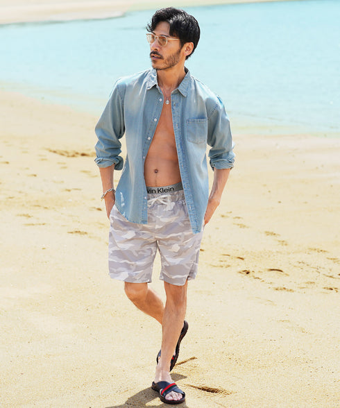 ホワイトカモ MODEL : GO 180cm 66kg Lsize