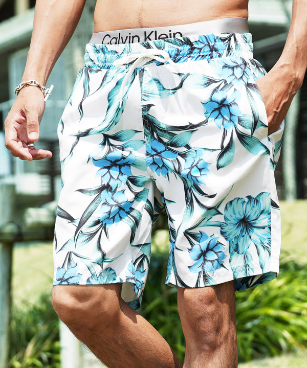 スイムショートパンツ│メンズ 水着 スイムウェア サーフパンツ 海 水陸両用 速乾 ボードショーツ