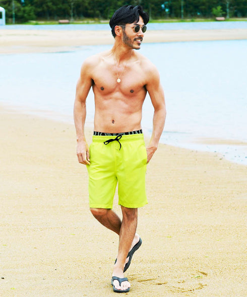 ネオンイエロー MODEL : GO 180cm 66kg Lsize