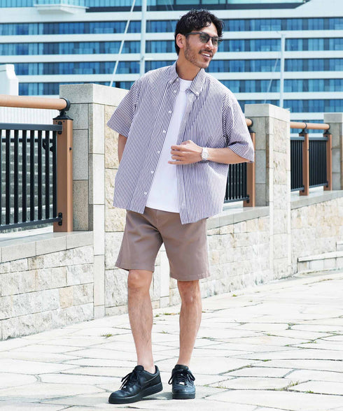 グレージュ MODEL : GO 180cm 66kg Lsize