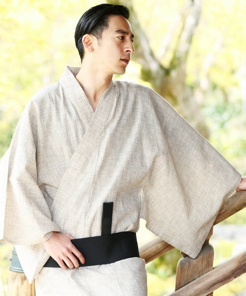 生成り絣(きなりがすり)