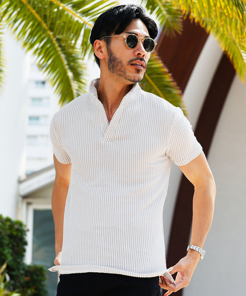 ホワイト×グレー MODEL : GO 180cm 66kg Lsize