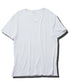 TRVネック半袖Tシャツ