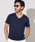 TRVネック半袖Tシャツ