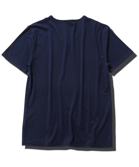 Vネック半袖Tシャツ