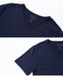 TRVネック半袖Tシャツ