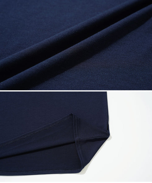 Vネック半袖Tシャツ