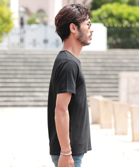 TRクルーネック半袖Tシャツ