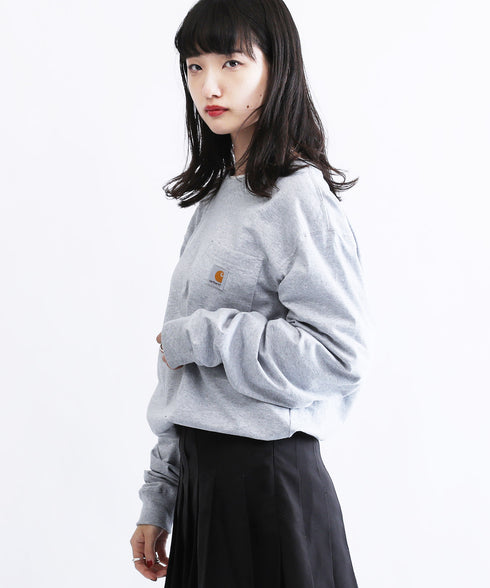 H167 / 着用サイズ:L Heather Gray