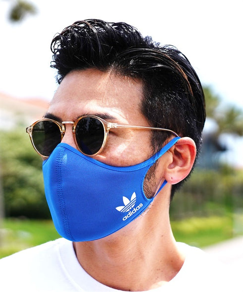 adidas アディダス 洗えるマスク 繰り返し使える ロゴ スポーツ スポーティ FACE COVER 【クーポン対象外】