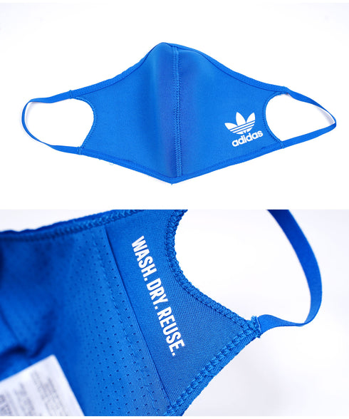 adidas アディダス 洗えるマスク 繰り返し使える ロゴ スポーツ スポーティ FACE COVER 【クーポン対象外】