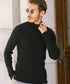 cブラック(モックネック) MODEL : GO 180cm 66kg Lsize