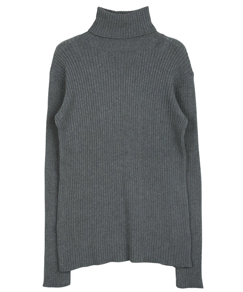 bミックスチャコール(タートルネック)