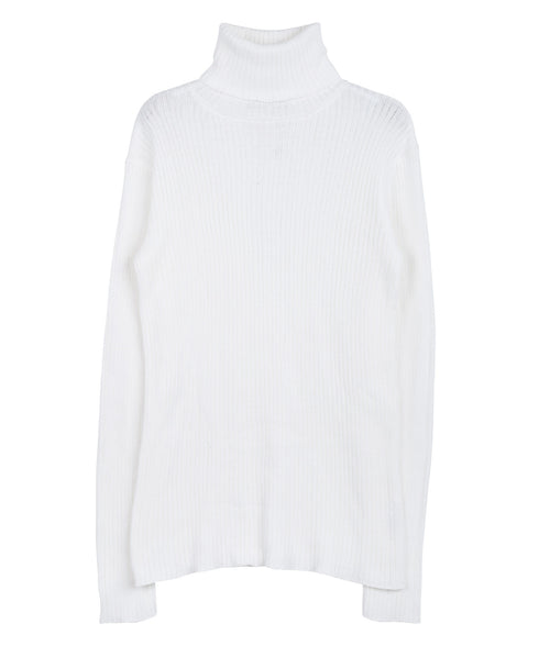 bオフホワイト(タートルネック)