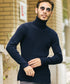 bネイビー(タートルネック) MODEL : GO 180cm 66kg Lsize