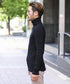 bブラック(タートルネック) MODEL : GO 180cm 66kg Lsize