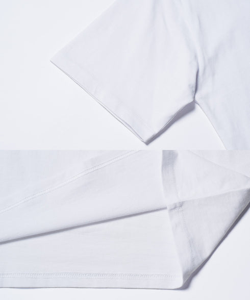 刺繍ロゴTシャツ│メンズ Tシャツ 刺繍 夏 半袖 綿100% コットン100 ワインポイントホワイト ブラック サーフ系 ストリート系 ロゴ クルーネック ユニセックス