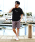H ブラック MODEL : GO 180cm 66kg Lsize