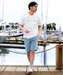 Dホワイト MODEL : GO 180cm 66kg Lsize
