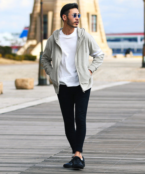 グレージュ2ライン MODEL : GO 180cm 66kg Lsize