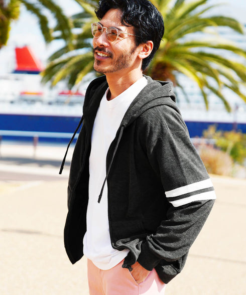 チャコール2ライン MODEL : GO 180cm 66kg Lsize