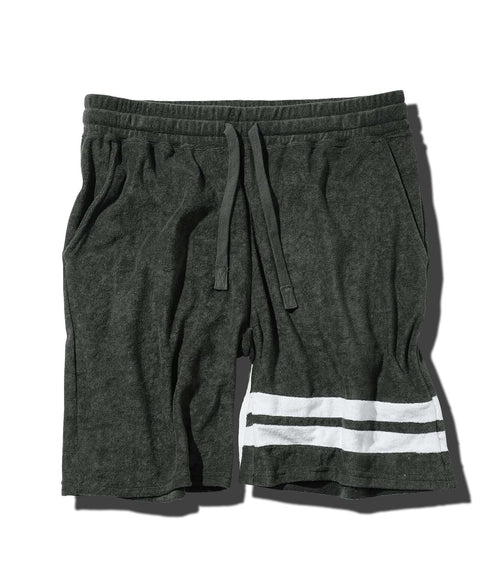 マルチパイルショーツ│メンズ 男性用 タオル素材 涼しい ひんやり UVカット ショートパンツ 短パン 旅行 リゾート ビーチ 海