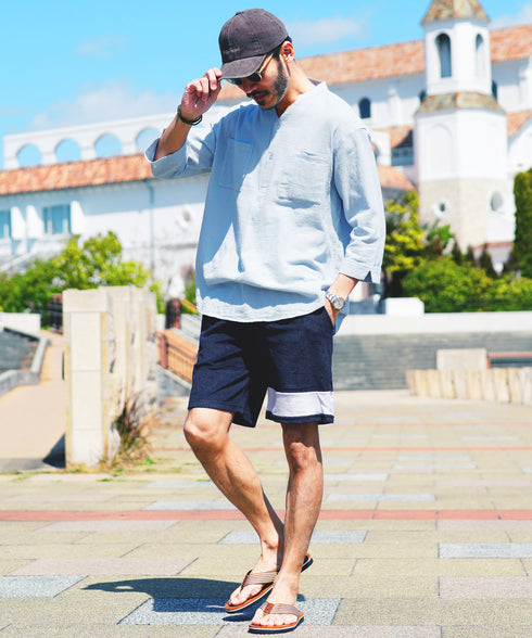 ネイビー1ライン