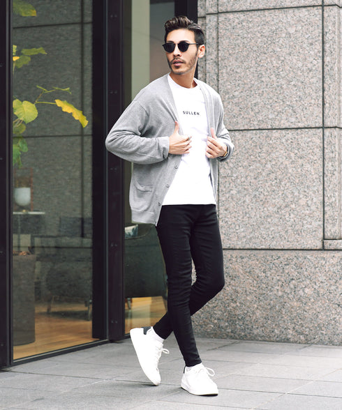 グレー MODEL : GO 180cm 66kg Lsize