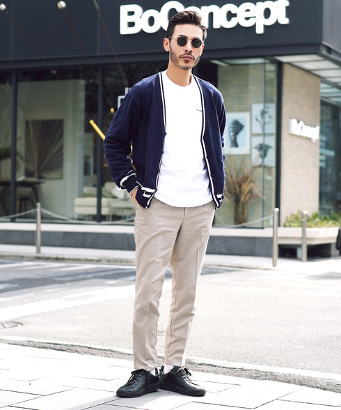 ネイビーライン MODEL : GO 180cm 66kg Lsize