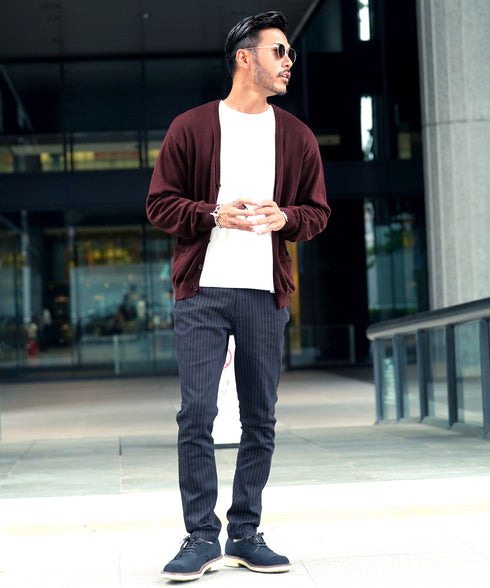 ワインブラウン MODEL : GO 180cm 66kg Lsize