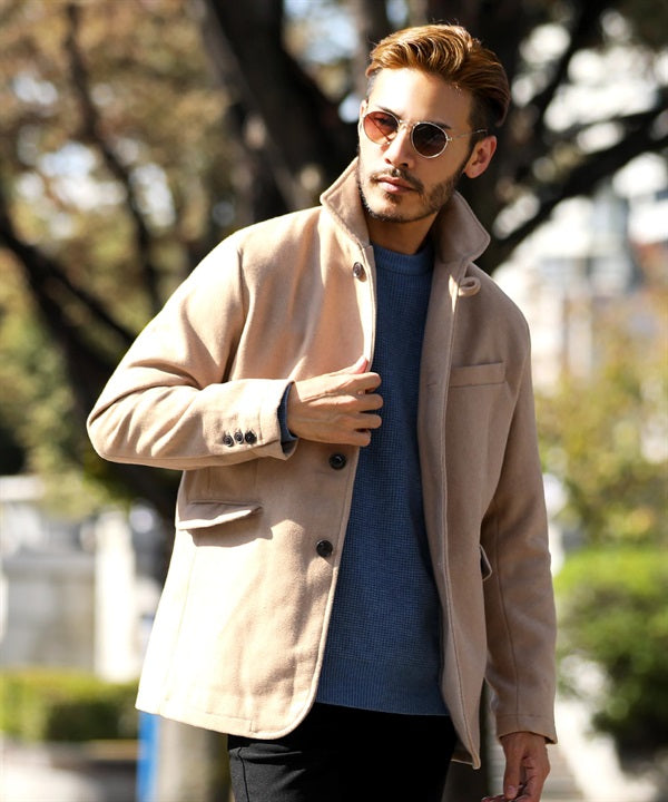 bベージュ MODEL : GO 180cm 66kg Lsize