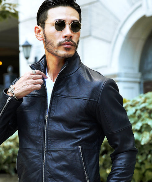 G(ウィングカラー)ブラック MODEL : GO 180cm 66kg Lsize