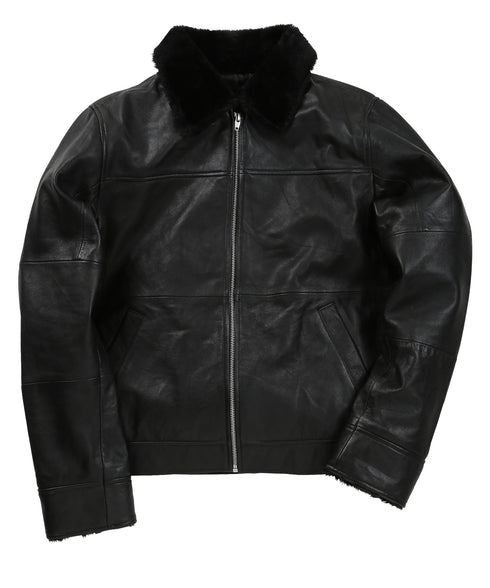 H(ボアカラー)ブラック