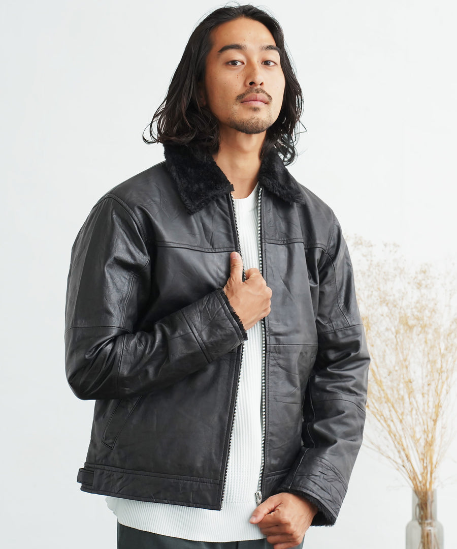 H(ボアカラー)ブラック MODEL : KAI 181cm 68kg Lsize