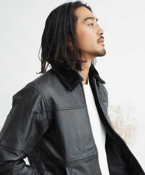 H(ボアカラー)ブラック MODEL : KAI 181cm 68kg Lsize