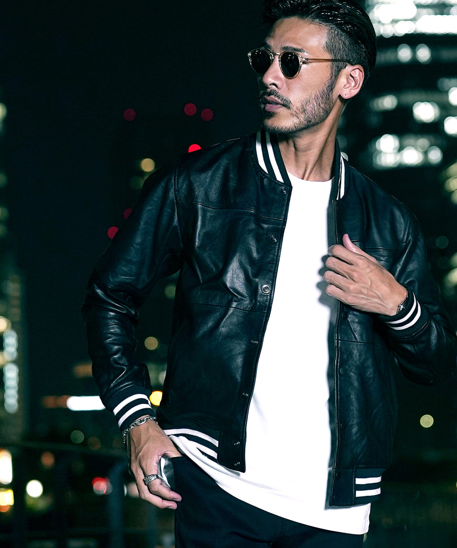 I(スタジャン)ブラック MODEL : GO 180cm 66kg Lsize