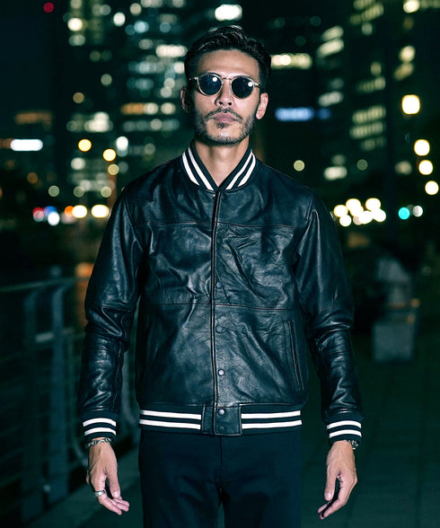 I(スタジャン)ブラック MODEL : GO 180cm 66kg Lsize