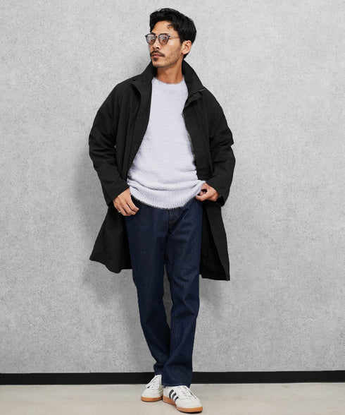 シャギーニット | あったか 柔らか メンズニット メンズセーター ニットセーター おしゃれ レディース 秋 秋服 冬 冬服 クルーネック シャギー ブラック グレー ホワイト ベージュ