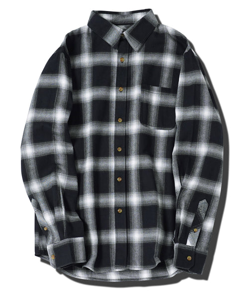 ネルチェックシャツ