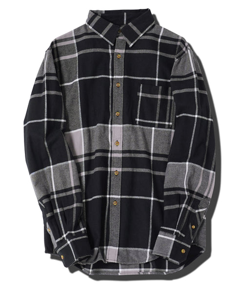 ネルチェックシャツ