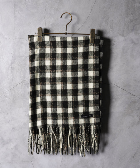 大判チェックマフラー | ストール チェック柄 ブランケット ポンチョ メンズ レディース ユニセックス 男女兼用 ペア クリスマス バレンタイン プレゼント ギフト 通勤 通学 秋冬