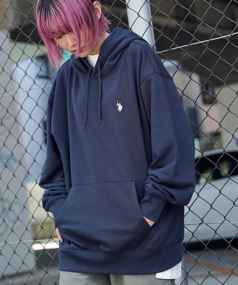 H161 / 着用サイズ: L ネイビー×ホワイト