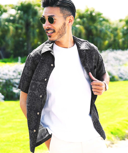 グレーバンダナ MODEL : GO 180cm 66kg Lsize