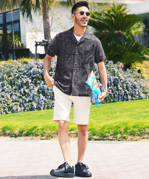 グレーバンダナ MODEL : GO 180cm 66kg Lsize