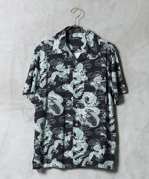アロハシャツ | メンズ アロハシャツ 開襟シャツ 柄シャツ 和柄 ハワイアン オープンカラー サーフ系 リゾート 海 ビーチ ペア 花柄 夏服 カジュアルシャツ プレゼント ギフト 春夏