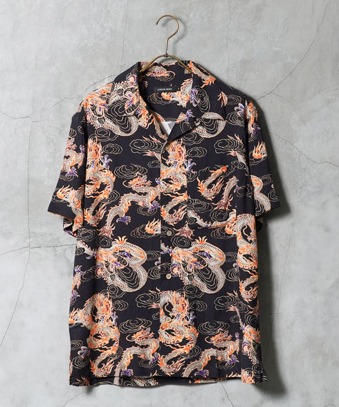 アロハシャツ | メンズ アロハシャツ 開襟シャツ 柄シャツ 和柄 ハワイアン オープンカラー サーフ系 リゾート 海 ビーチ ペア 花柄 夏服 カジュアルシャツ プレゼント ギフト 春夏